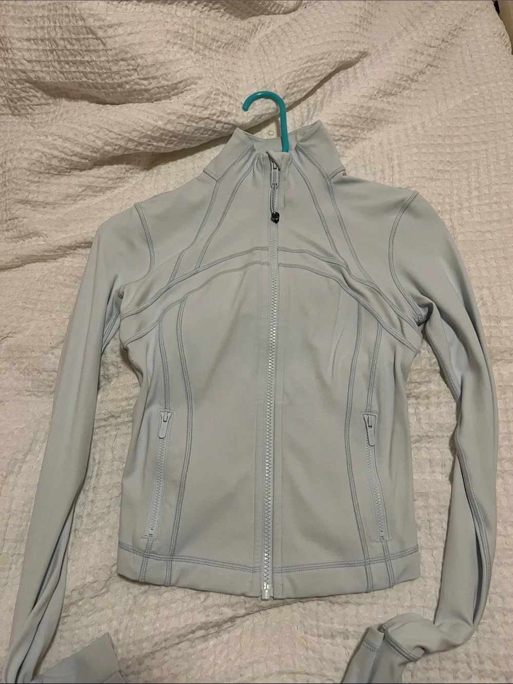 Light Gray Women's Zip-Up lululemon Jacket